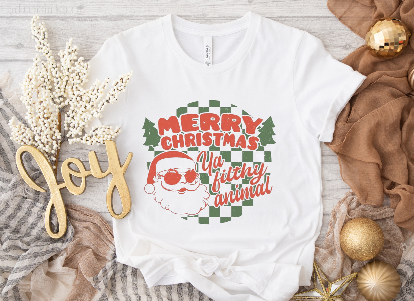 Merry Christmas Ya Filthy Animal