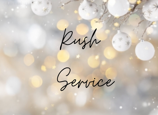 Rush Service Fee