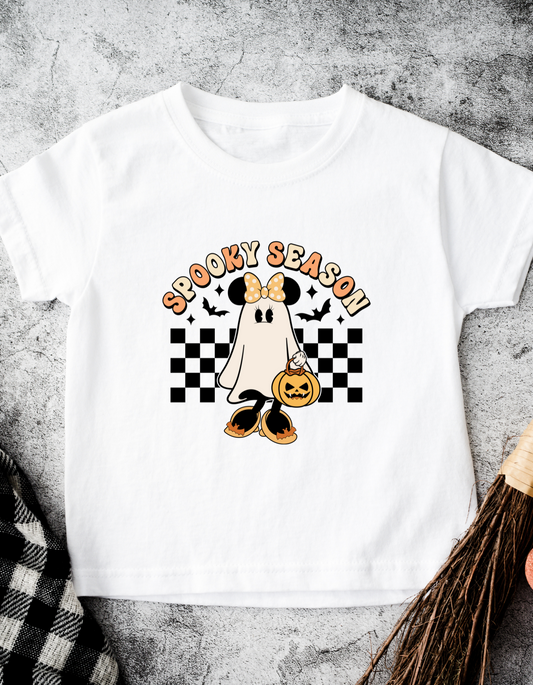 Minnie Spooky Season Youth Tee